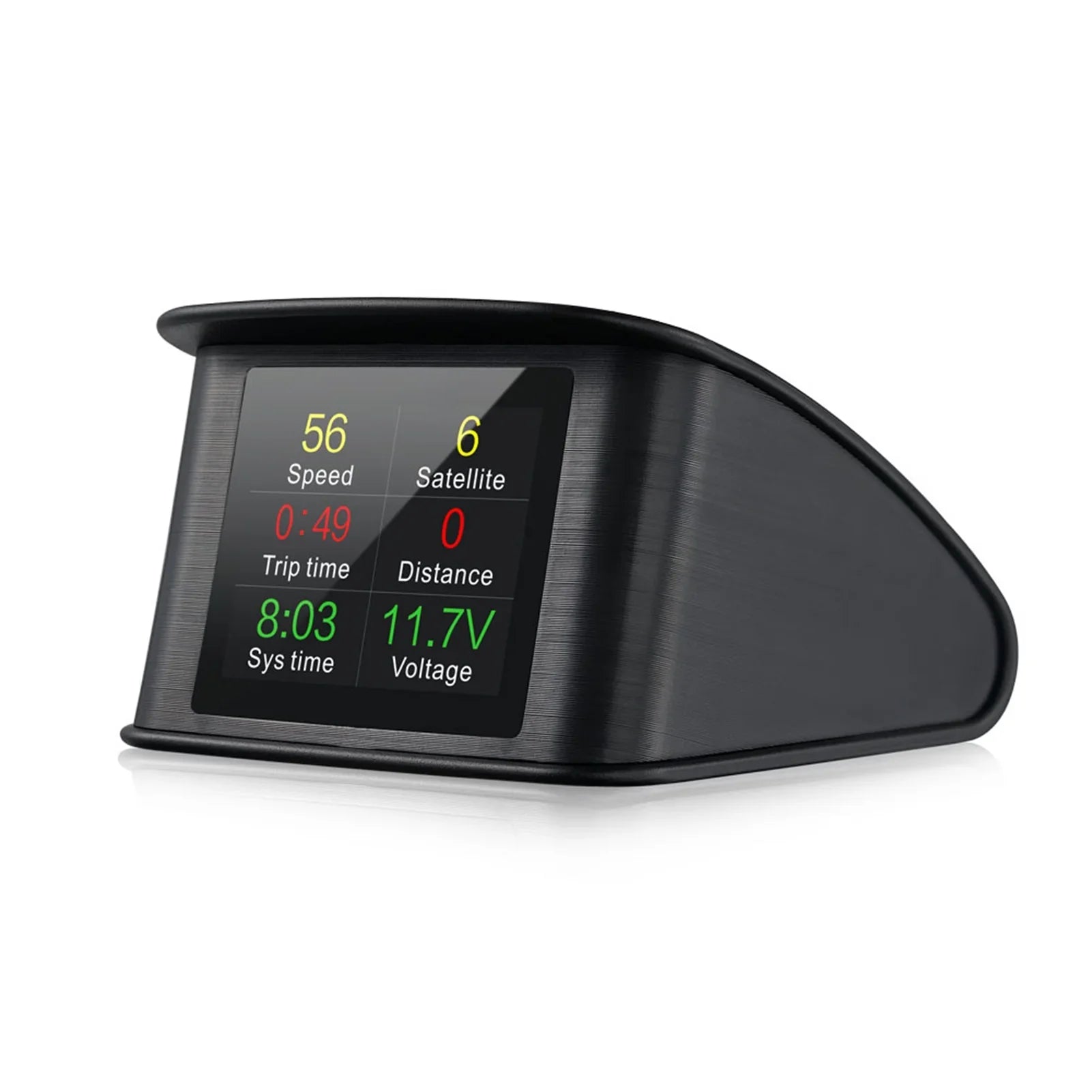 Clock HUD Smart Altitude, with Pinnaco Display Universal Voltage, Cars GPS - for Up Head Speed,