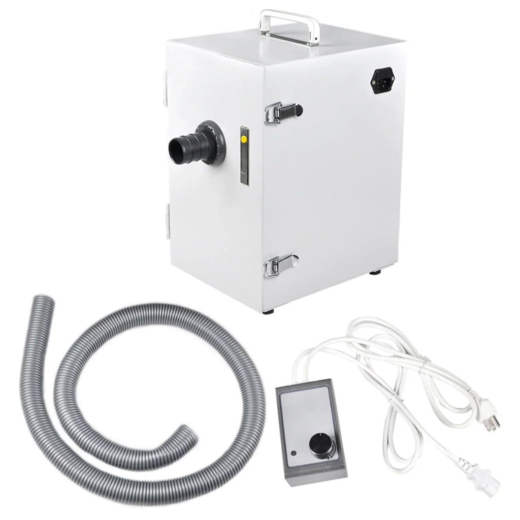 Dust Use, Clean High-Performance Single-Row Collector Dental Work for - and Cleaner Environment Vacuum Promoting Digital Advanced 370W Laboratory