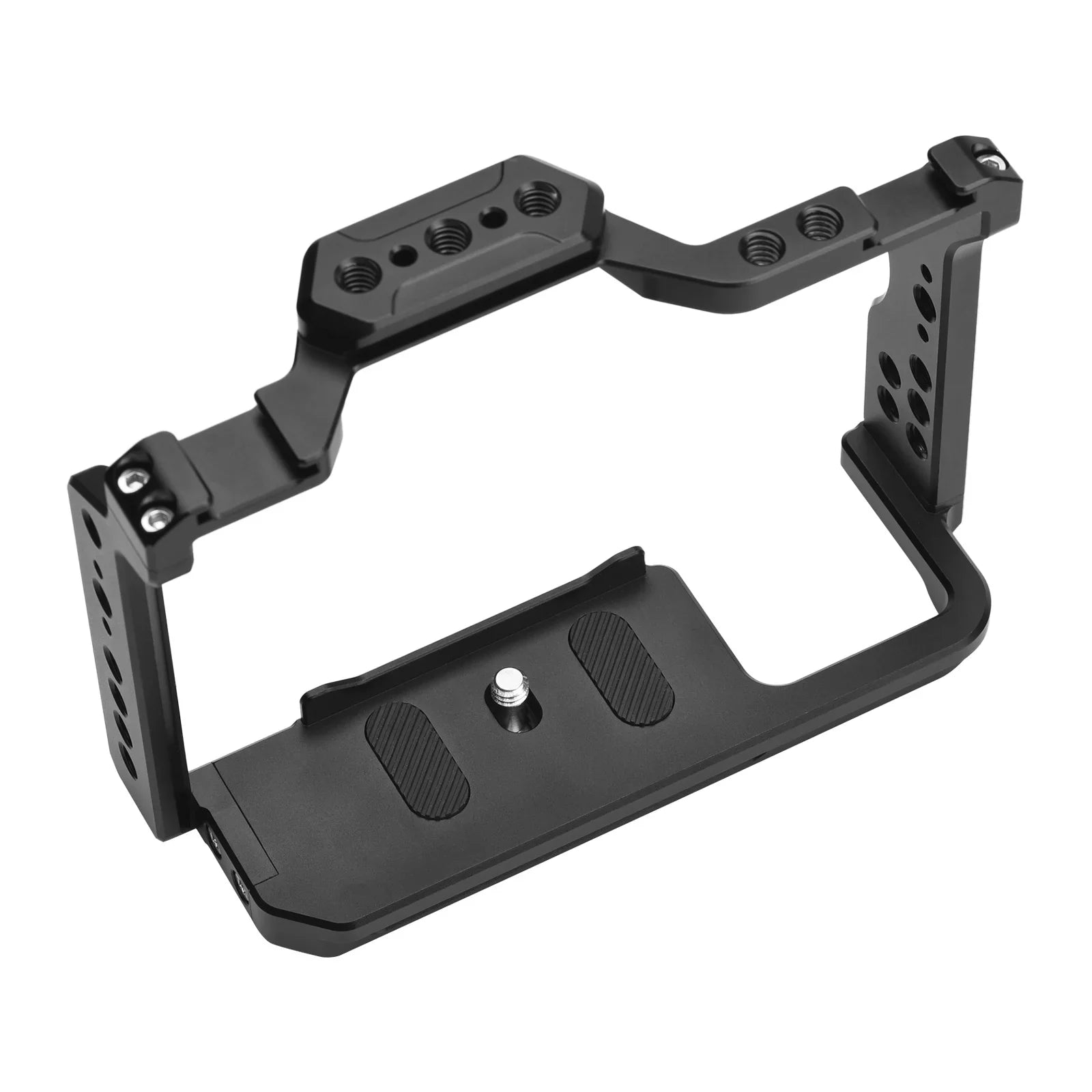 Shoe 1/4 for Video II/ Threads Cage Aluminum A7R A7III/ Camera A7II/ A7IV/ Replacement Cage III/ A7R Mounts Sony Inch II with A7S Cold Alloy Numerous Dual