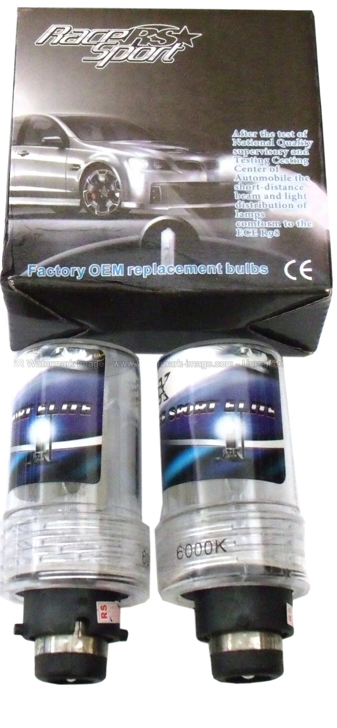 Sport D4-6K-SB-RB Pair Bulb, Race Replacement