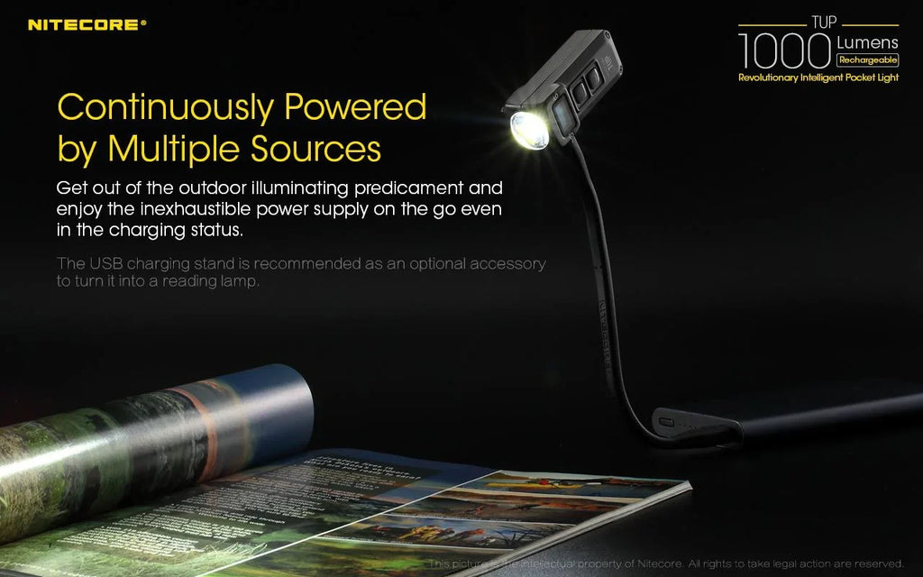 Bundle: - Nitecore P12 Flashlight NL2140 1x Battery with and Intelligent TUP Tactical Rechargeable 1200 LED 4000mAh Lumens Pocket Nitecore Value Light NEW 21700