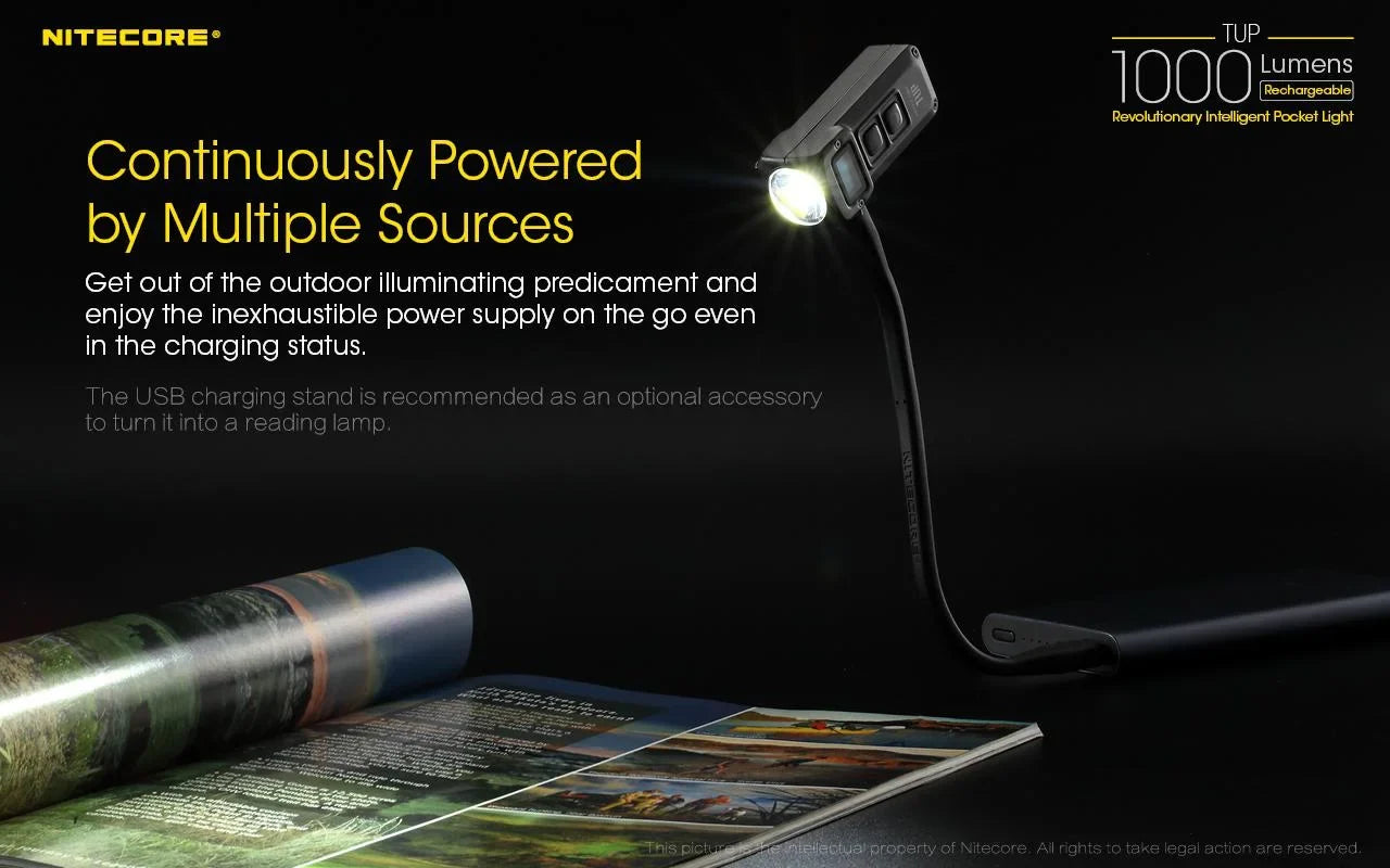 Bundle: - Nitecore P12 Flashlight NL2140 1x Battery with and Intelligent TUP Tactical Rechargeable 1200 LED 4000mAh Lumens Pocket Nitecore Value Light NEW 21700