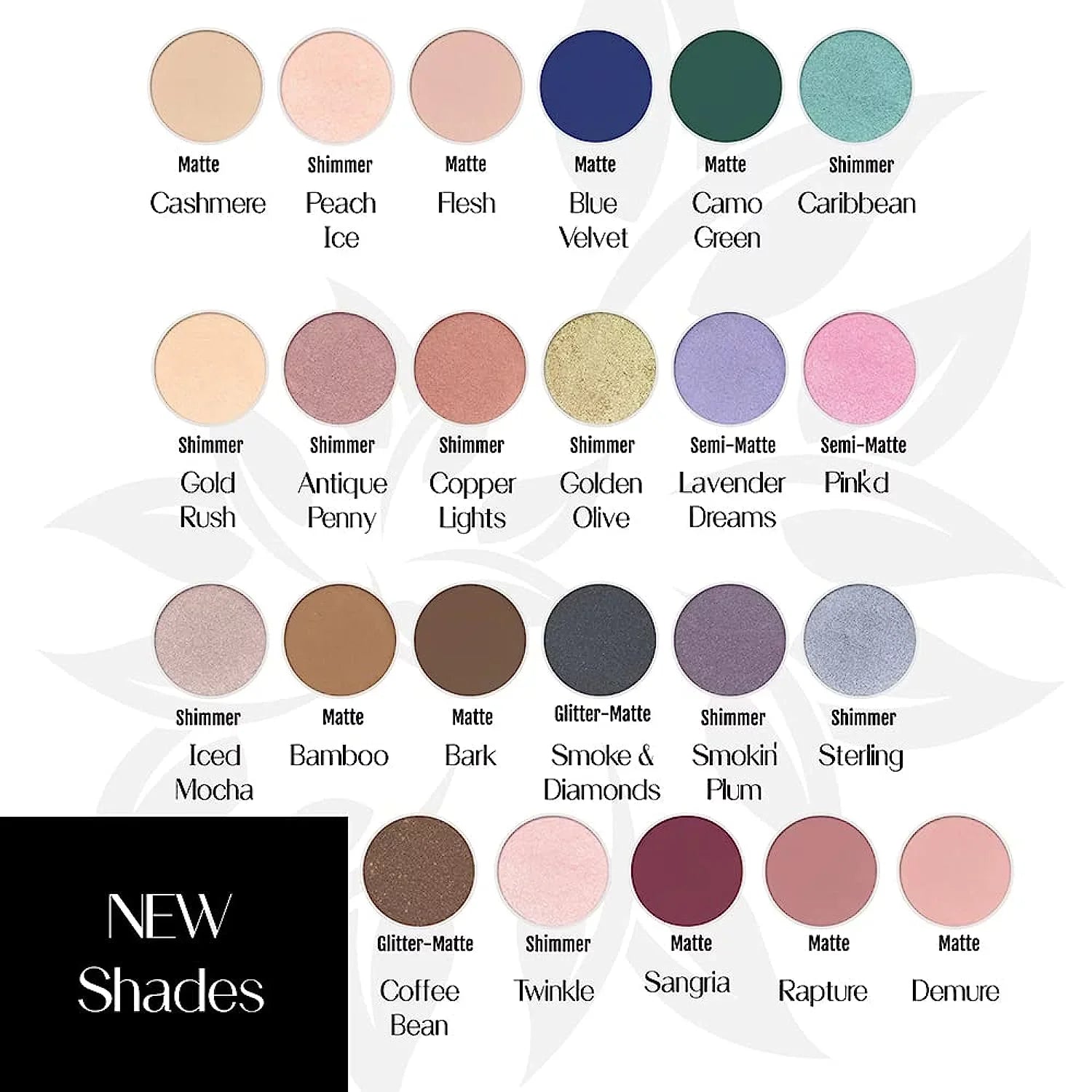 Pressed Made Sterling Organic Smooth Velvety Eyeshadow Finely in BaeBlu Hypoallergenic Natural Powder, 100% USA,