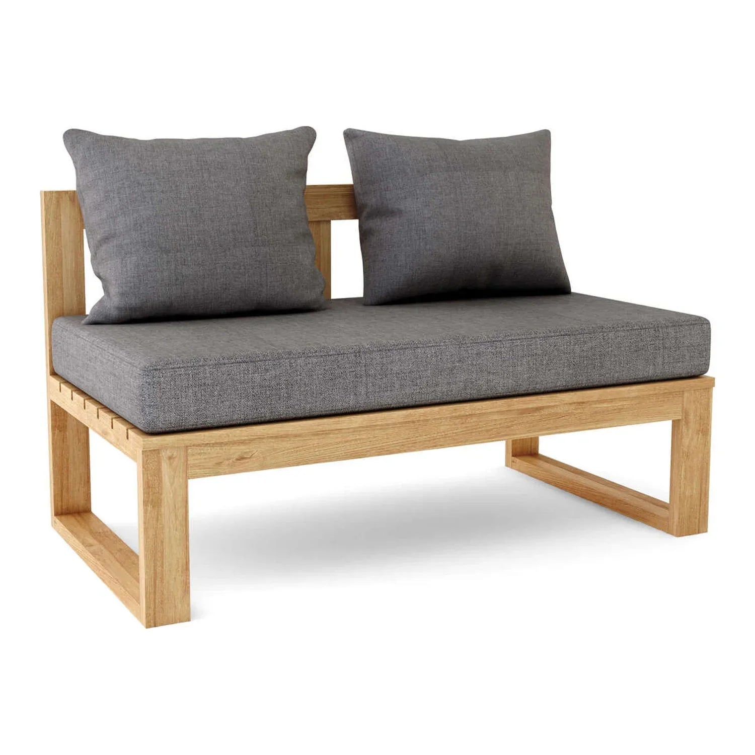 Straight Deep Modular Seating Anderson Teak