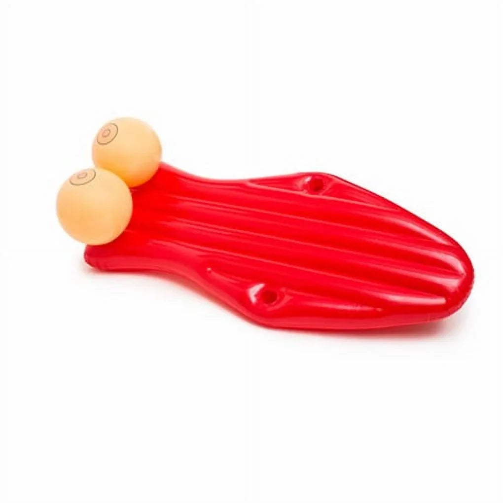 BACHELORETTE POOL FLOAT 4.5FT BIG HOLDERS MOUTH GIANT BACHELOR PARTY BOOBIES CUP