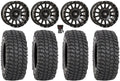 15" Wheels HL25 Mule Teryx High 35" Bk Kawasaki Tires Lifter XCR350