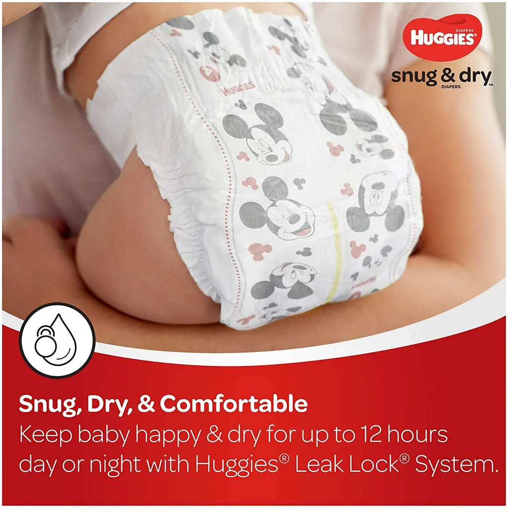 Baby Count HUGGIES Big Size 88 Dry 3 Snug Diapers Pack, and