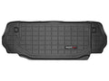 Jeep Trunk with Behind Cargo Row 2007-2014 2nd WeatherTech Black Wrangler Seating, Liner - 2-Door compatible