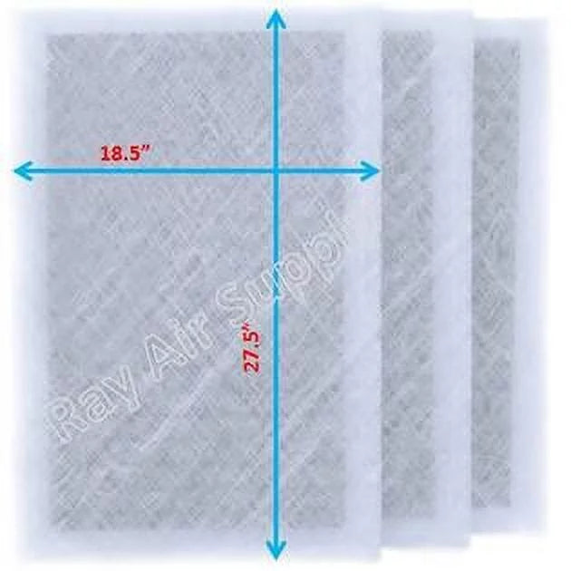 Refills Air RAYAIR 20x30 with Air Filter (3 Compatible Cleaner SUPPLY WHITE Pack) Pads Ranger Replacement 20x30
