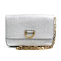 silver bag (Good) diagonal shoulder leather Burberry BURBERRY ladies Pre-Owned
