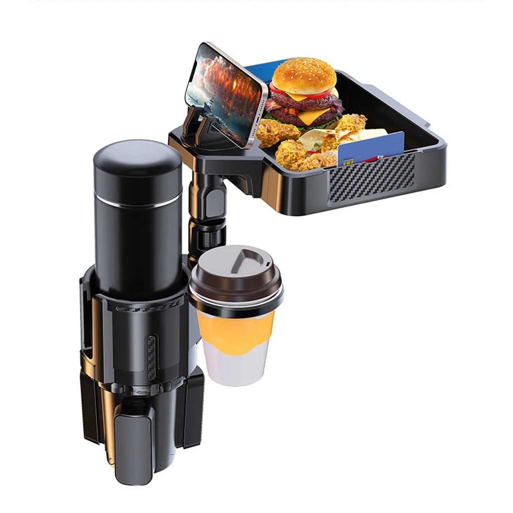 Holder Versatile Multifunctional 4IN1 Tray Holder for Cup Car Dual moobody Storage Rack, and Expander Snack Phones, Tray Cup Drinks
