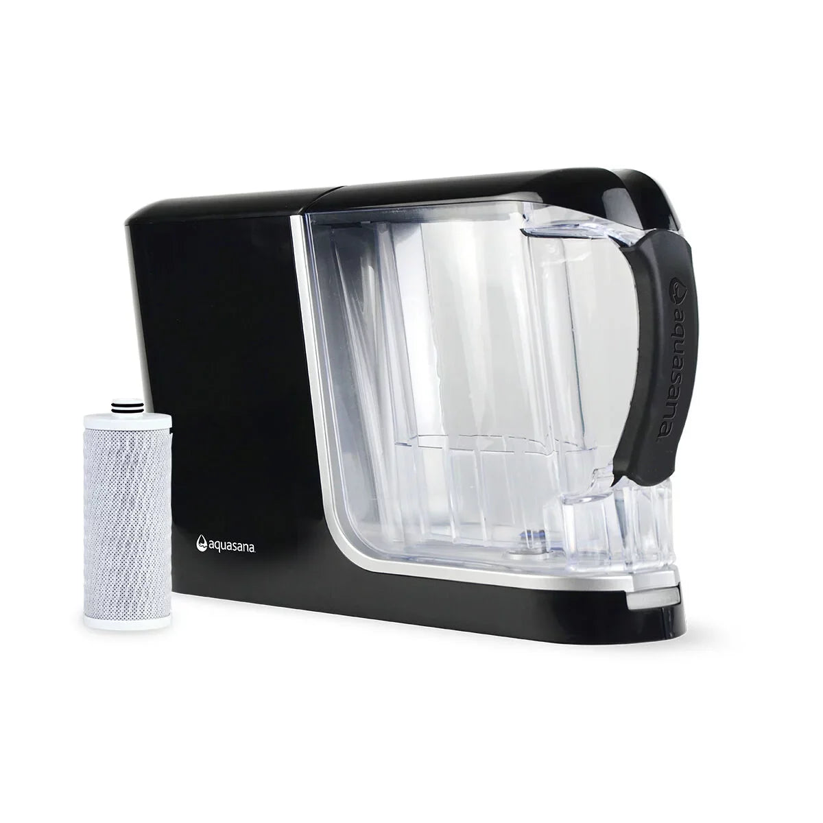 Aquasana Black Filter Filters Pitcher, Gallons, Water Powered Water Clean 320 Machine,