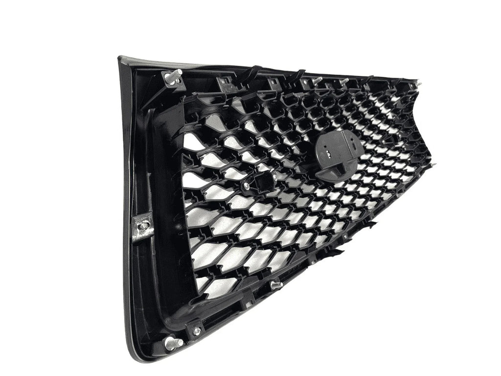 Bumper Camera Infiniti 2021 Front Grille Gloss 2018 2023 And Sensor 2022 With Sport With Q50 Holes 2019 Upper Option Compatible Q50s Black 2020