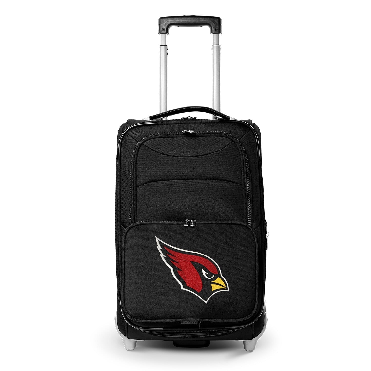 Arizona Rolling Softside MOJO 21" Carry-On Suitcase Cardinals Black