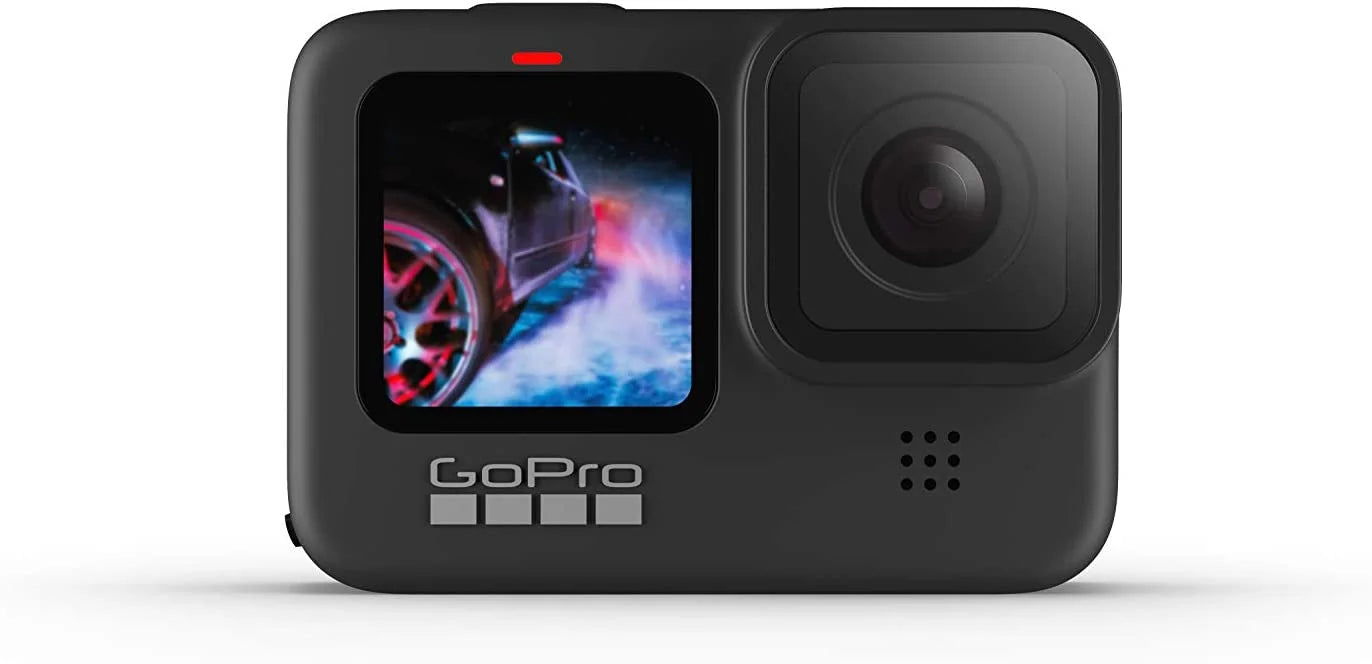 Battery Carrying and with HERO9 Camera CHDRB-902-RW Remote, Black Spare Case Bundle GoPro Action 23.6MP