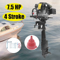 Stroke Engine Motor for Outboard 4 Outboard Motor 196CC Heavy Adventure Duty Fishing Boat 7.5HP Trolling Boat Outdoor G-a-s-o-l-i-n-e Motor Aquaculture Miumaeov