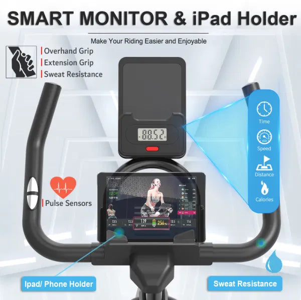 Gym Comfortable Cycling Exercise with Stationary, Home Fitness Workout Bike Bike