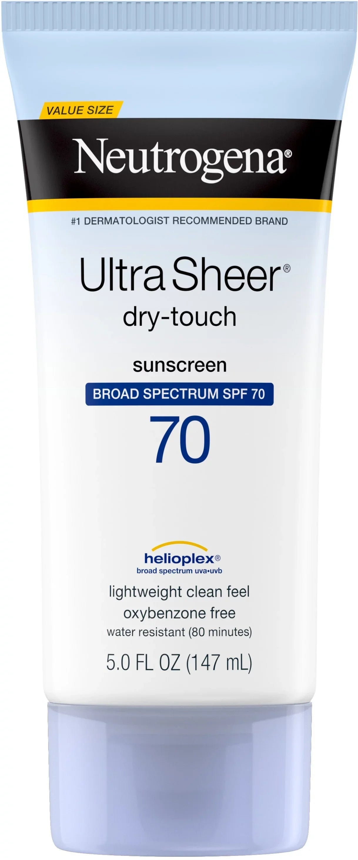 6 1 fl. oz Neutrogena Lotion, Ultra Sheer Broad 5 ea SPF - UVA/UVB, Dry-Touch Spectrum 70 Pack Sunscreen