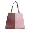 Leather FENDI Shoulder Pink Pre-Owned Bag Women's Fendi (Fair)