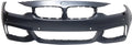 PDC 4-SERIES Front CAPA M Line - Conv/Coupe/HB HLW Holes/IPAS/Cam Sensor 2014-2018 BMW BUMPER Compatible with with Sport For COVER Primed