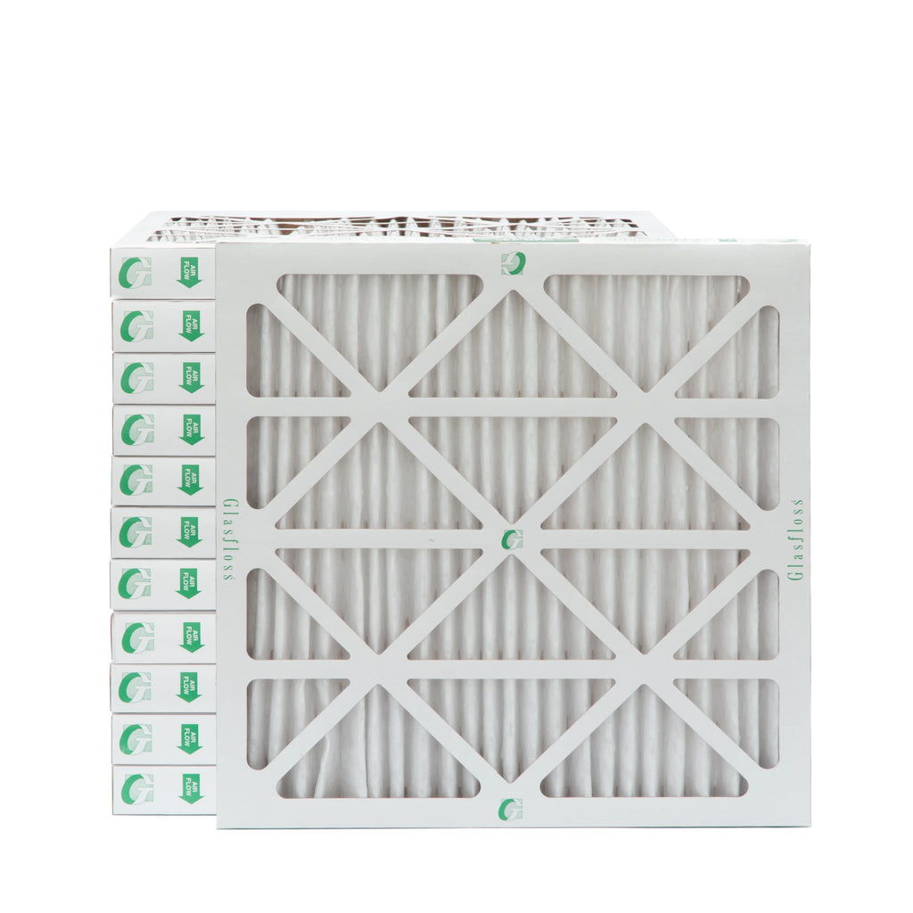 Glasfloss. 23-3/8 Filters Pack 24x24x2 2" of Size: 23-3/8 Inch Actual 1-3/4 12 x MERV x 13 Air by Pleated