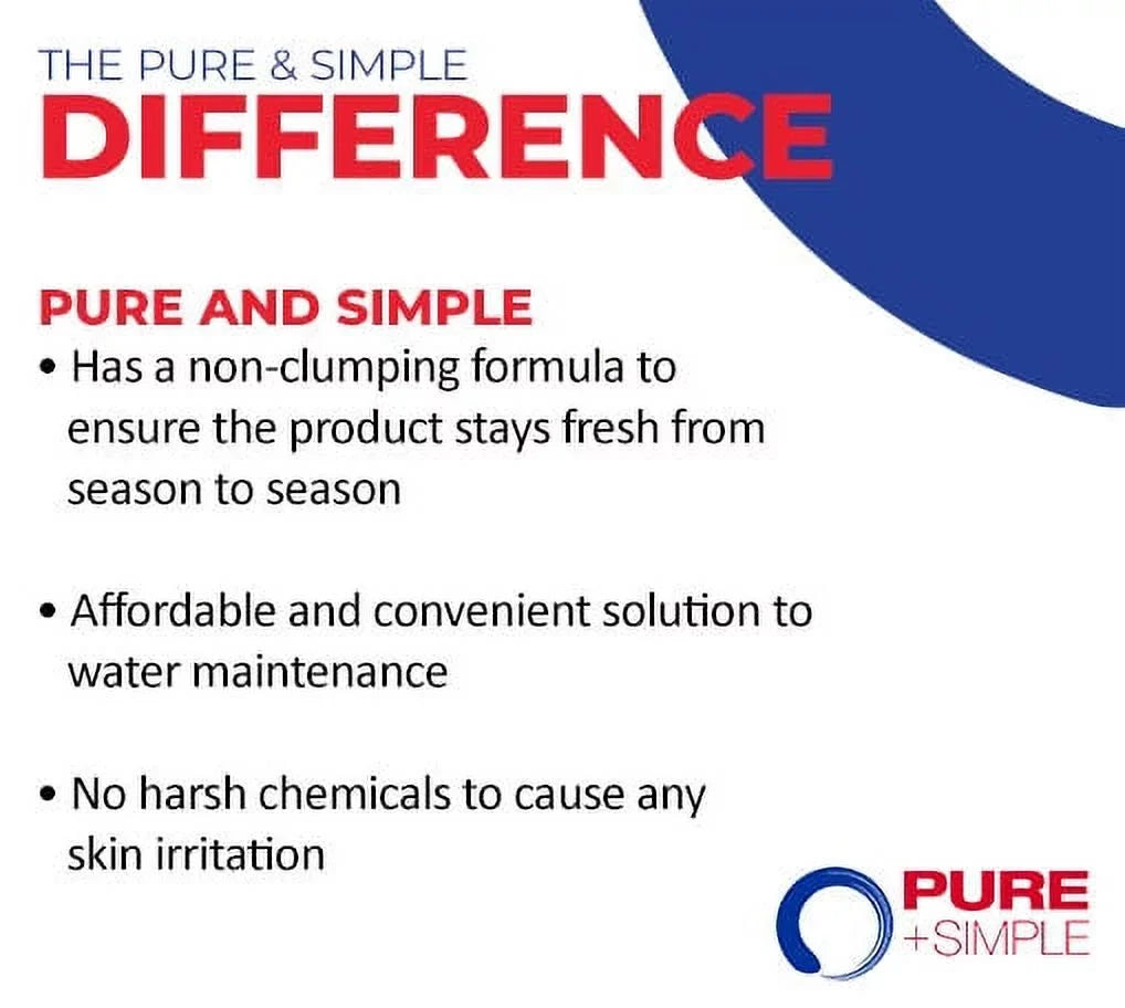 Pools Swimming + LB Care 10 for - Pail Pure Water Simple Weekly