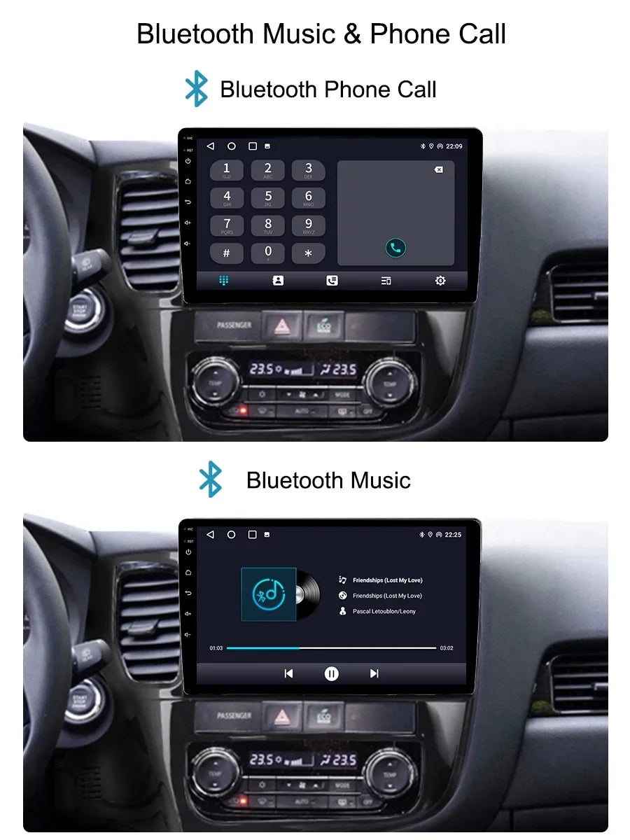 Navigation 2018 For - Car Auto Outlander Multimedia 3 Radio Android Player 2012 GPS GF0W GG0W Mitsubishi Android Carplay