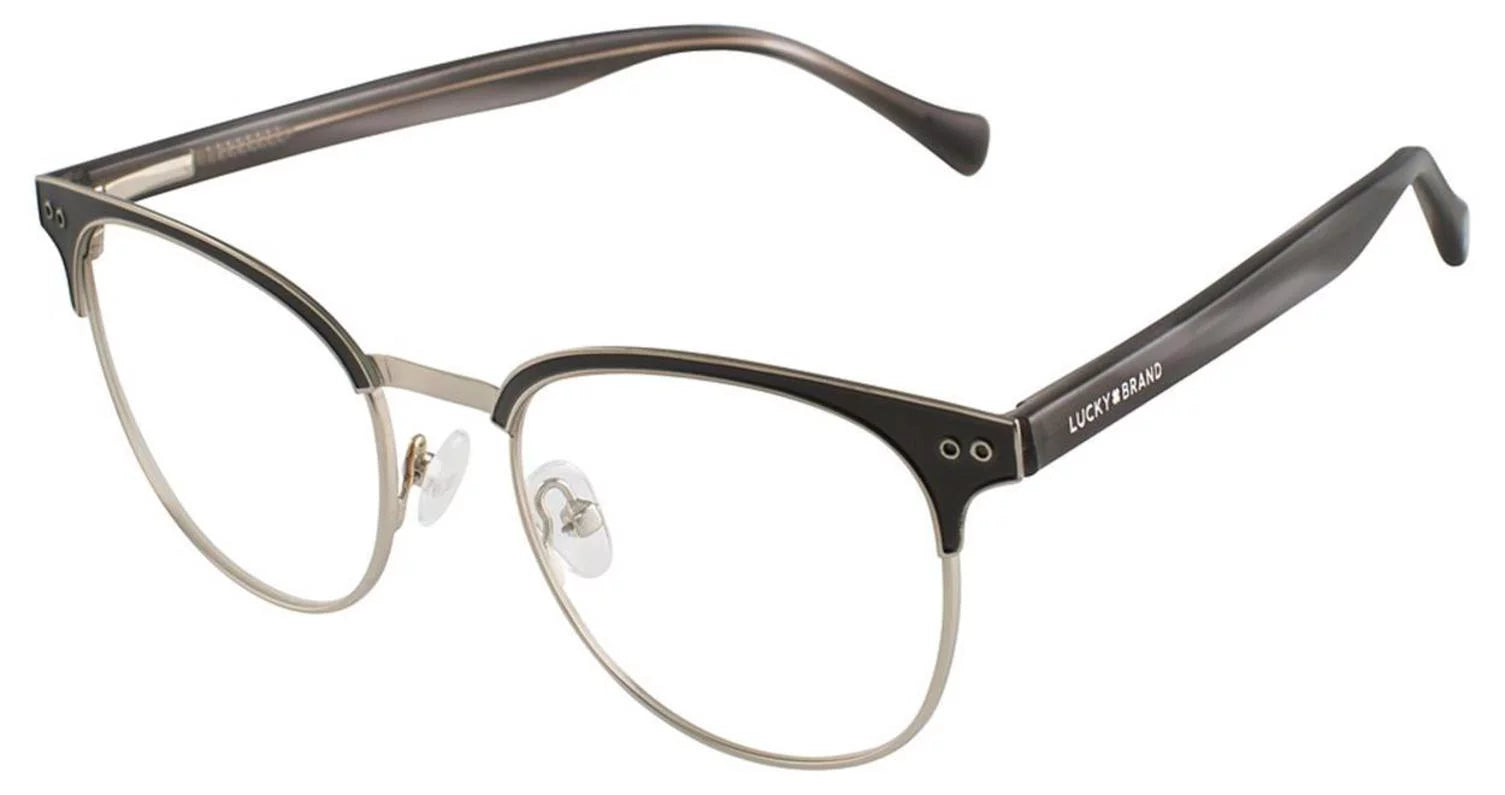 306 Brand Grey D Eyeglasses Lucky