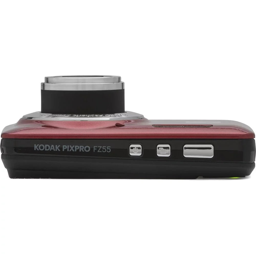 Camera (Red) Tripod Spider Case+ Warranty FZ55 Yr 1 + PIXPRO + Digital Kodak