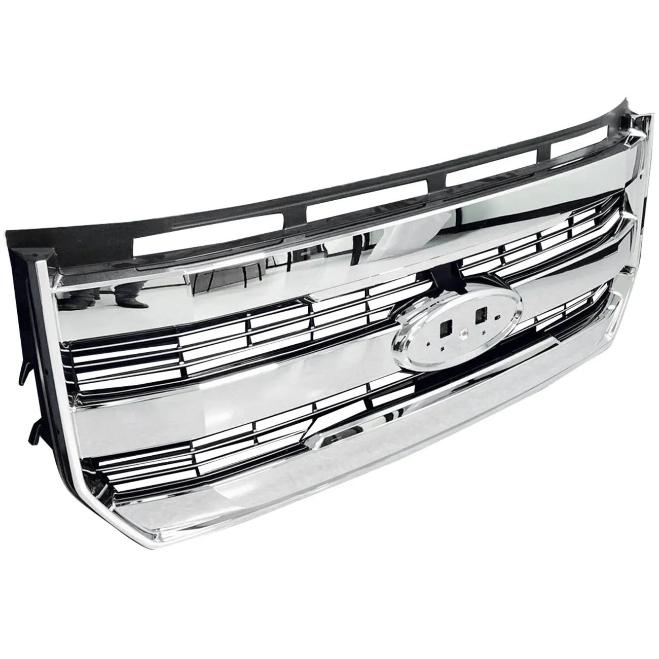camera F-150 Front Bumper Chrome 15-17 W/o Grille For FL348200PBS Radiator
