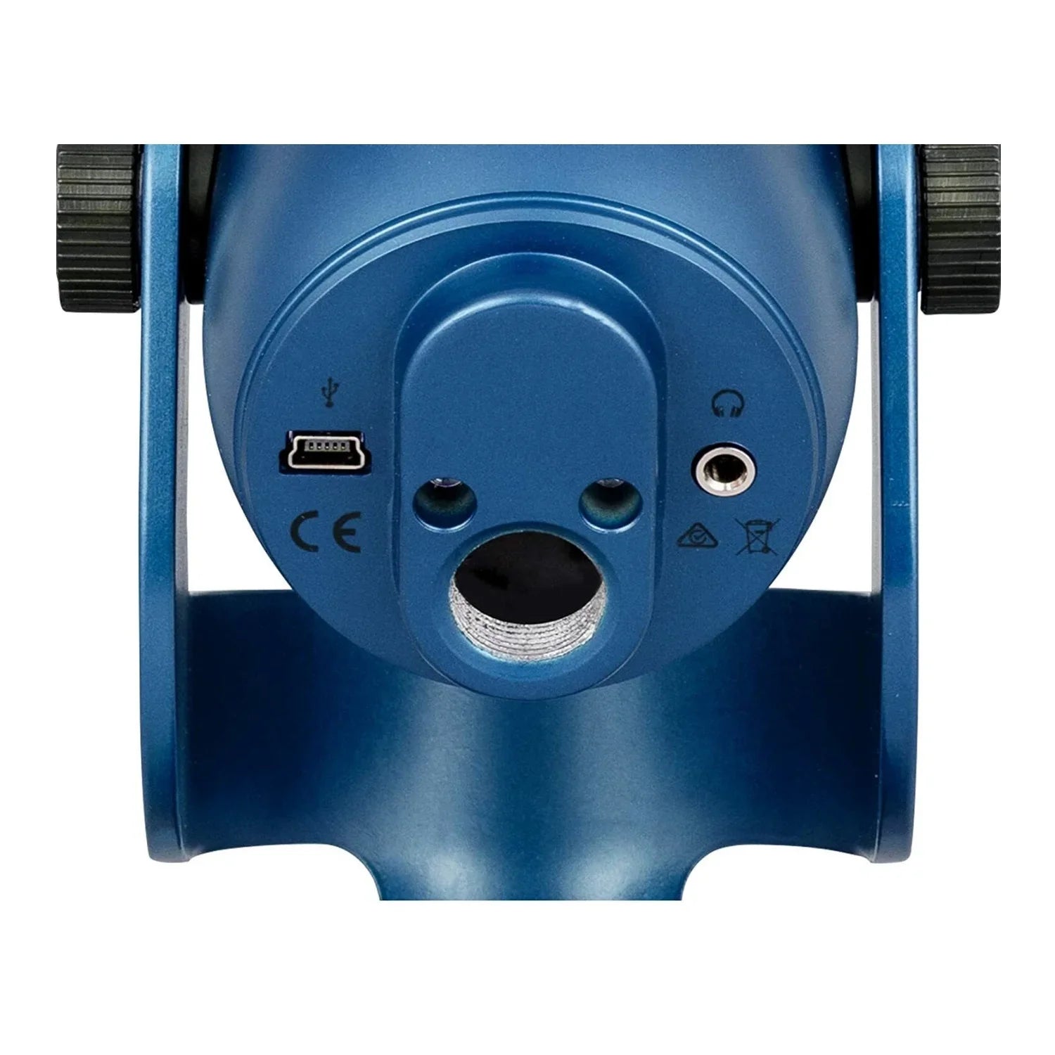 with Blue Mount and Microphones Stand, Blue) Boom Microphone Filter Pop (Midnight Yeti Shock Arm
