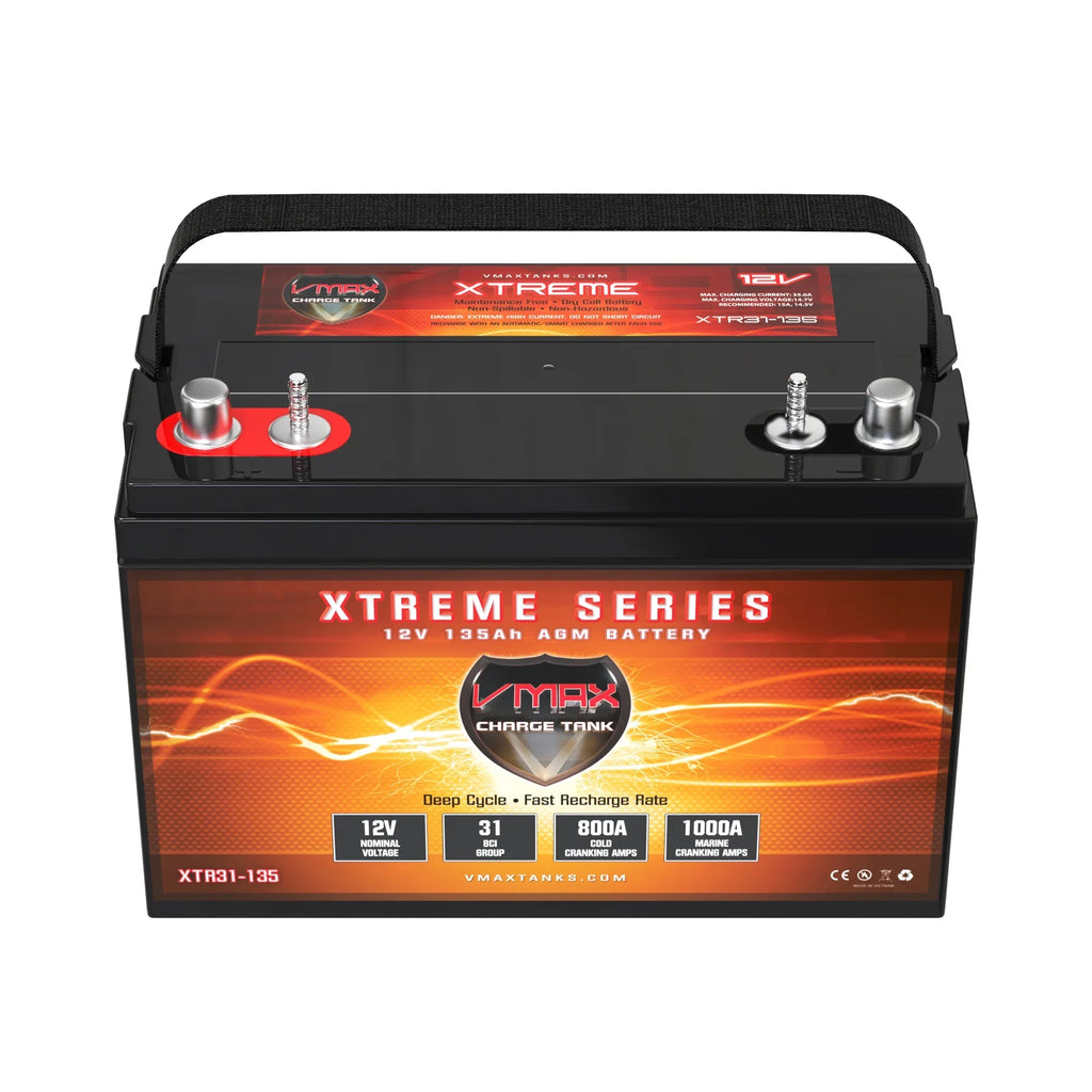31 AGM Godfrey Battery Vmax XTR31-135 Group for Sweetwater Pontoon