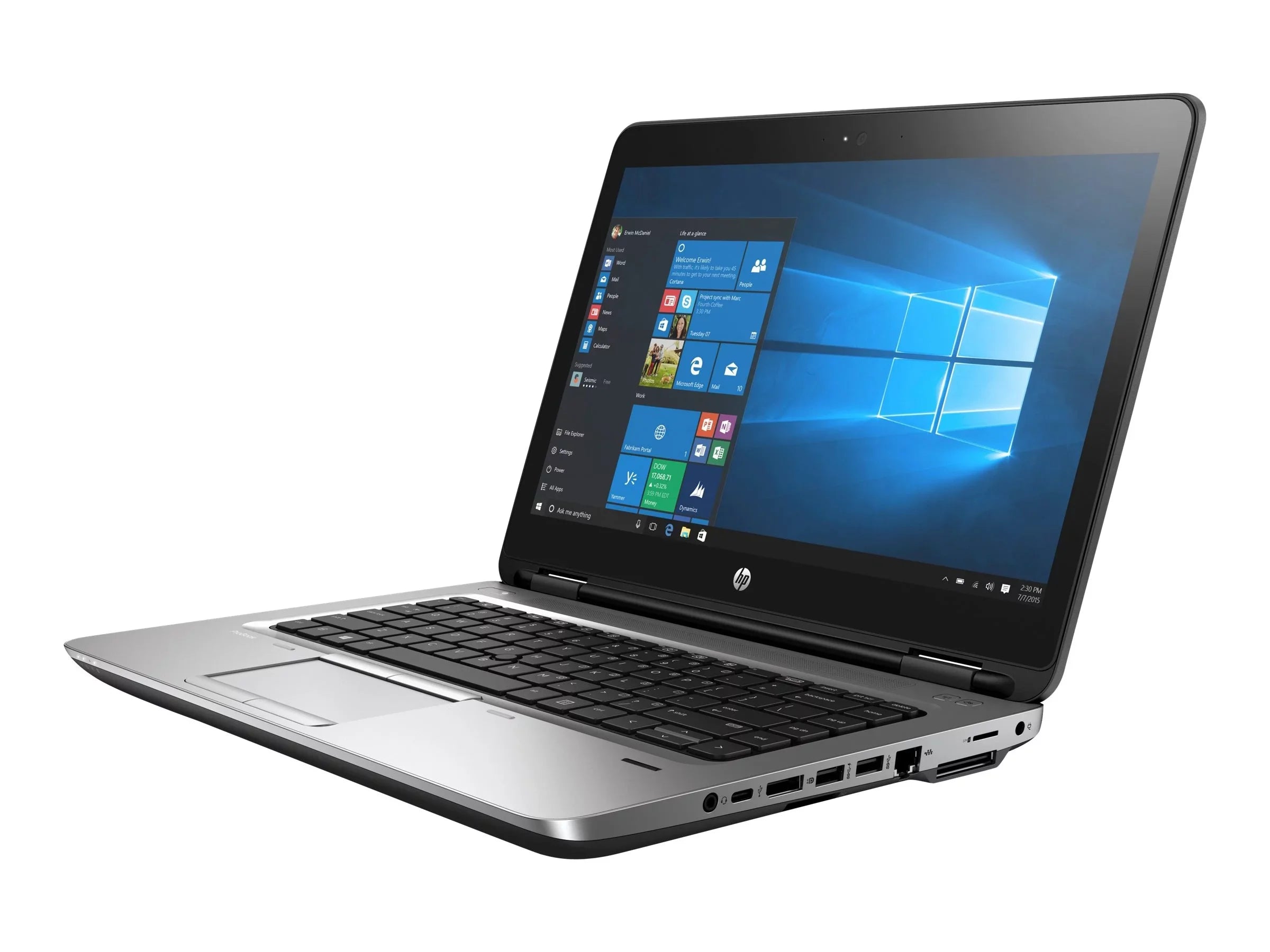 Windows i5 Probook 640 Intel - 6300U webcam G2 10 core 2.4GHz, USED HP CPU
