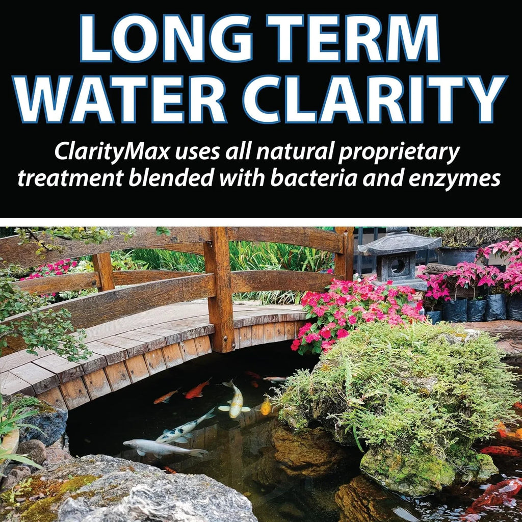to gallons 6 Pond, Waterfall CrystalClear Treatment - up Stream treats & ClarityMax 48,000 pounds -