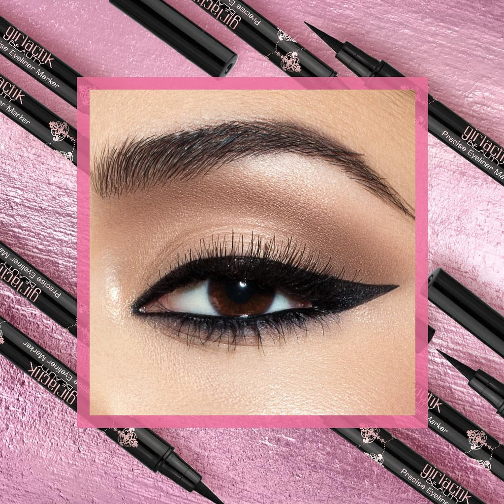 Marker Liner Girlactik Black Precise Eye Precise Marker Noir