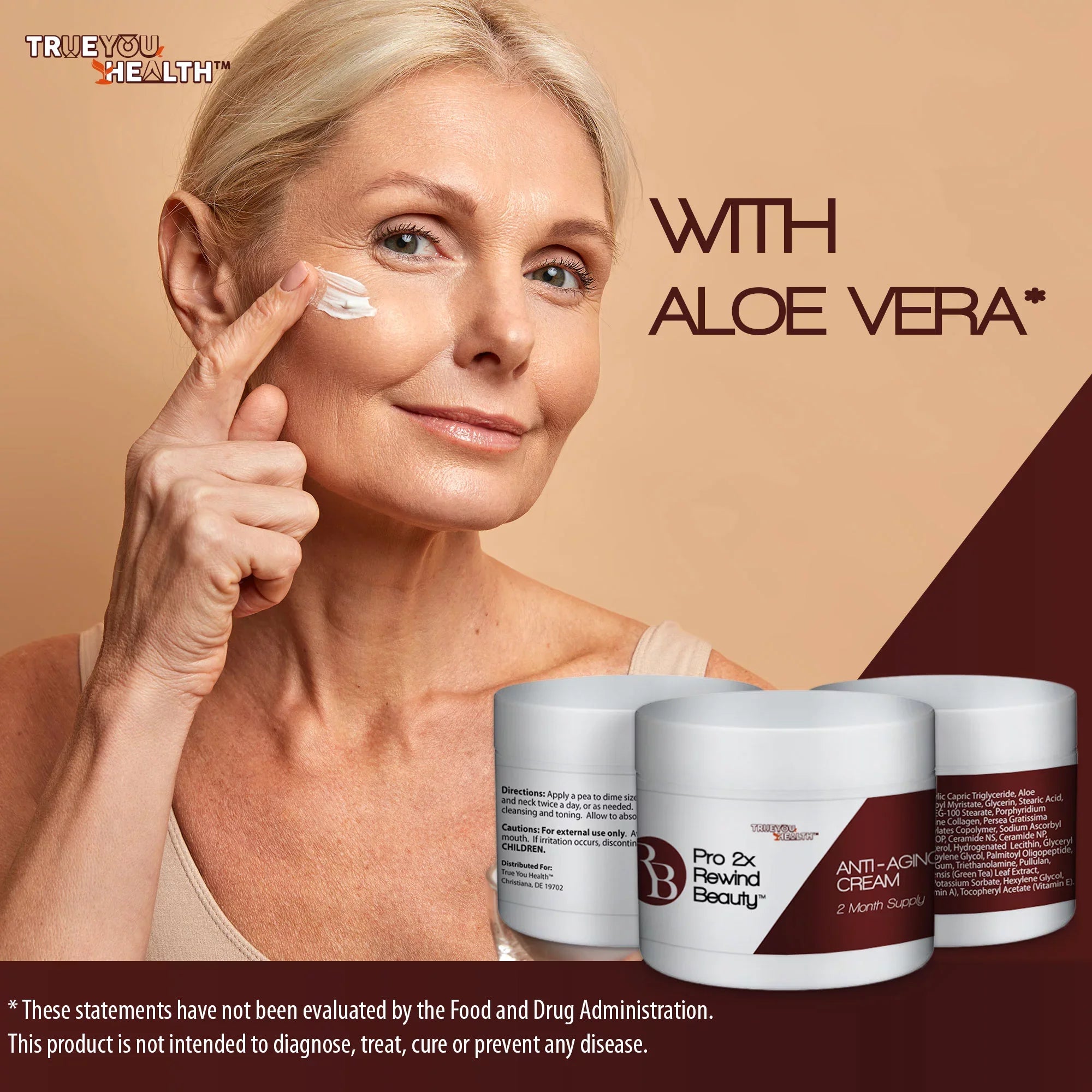 A Aging 2x Cream - to & Month Vitamin - Collagen Beauty Vitamin Signs of & Premium - Lift & Firm Pro Help Anti-Aging Reduce - Supply the C Day Contains & 2 Rewind Anti-Wrinkle Night Technology -
