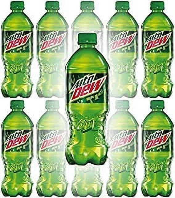 Mountain Bottles (Pack Total Oz (MTN) Soda 20 FL Dew Of 16, 320 Of OZ)