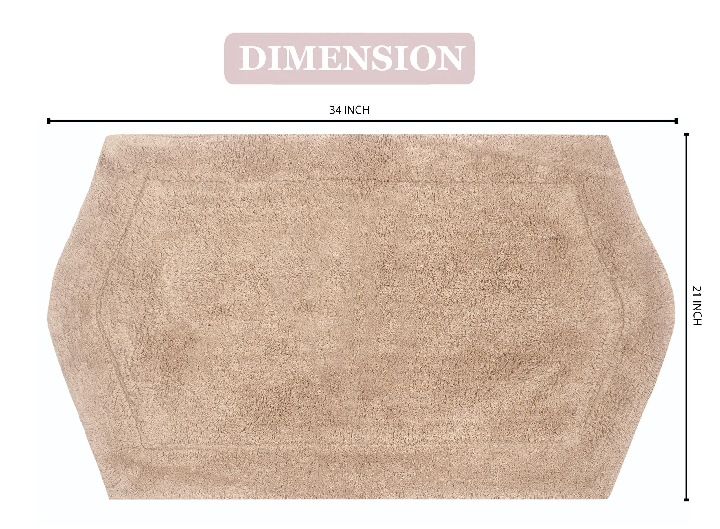 Collection for Dry, Bathroom Bath Rug 34" Carpet, x Machine Weavers Soft Rectangle, Rugs, Waterford Bath Home 21" Wash Extra Bath Cotton Absorbent Linen Tufted Bath Non-Slip and 100% Rug, Floor, Mats