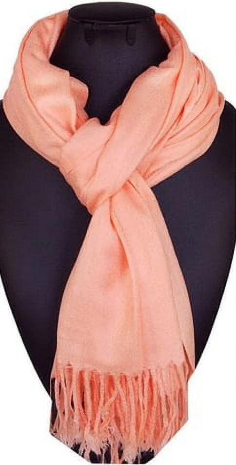 Wrap, Shawl, Scarf Shawl of Set Wedding Peach Bridal 10 Bridesmaid Pashmina Shawl,