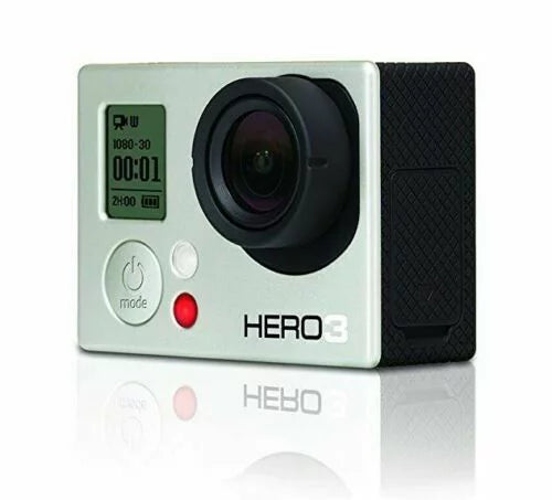 HERO3 Edition Camera GoPro Wi-Fi (Refurbished) White Camcorder Action Restored Sport