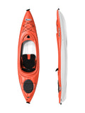 Sit Clipper 10ft Tangerine/White Pelican 100X Inside Kayak,