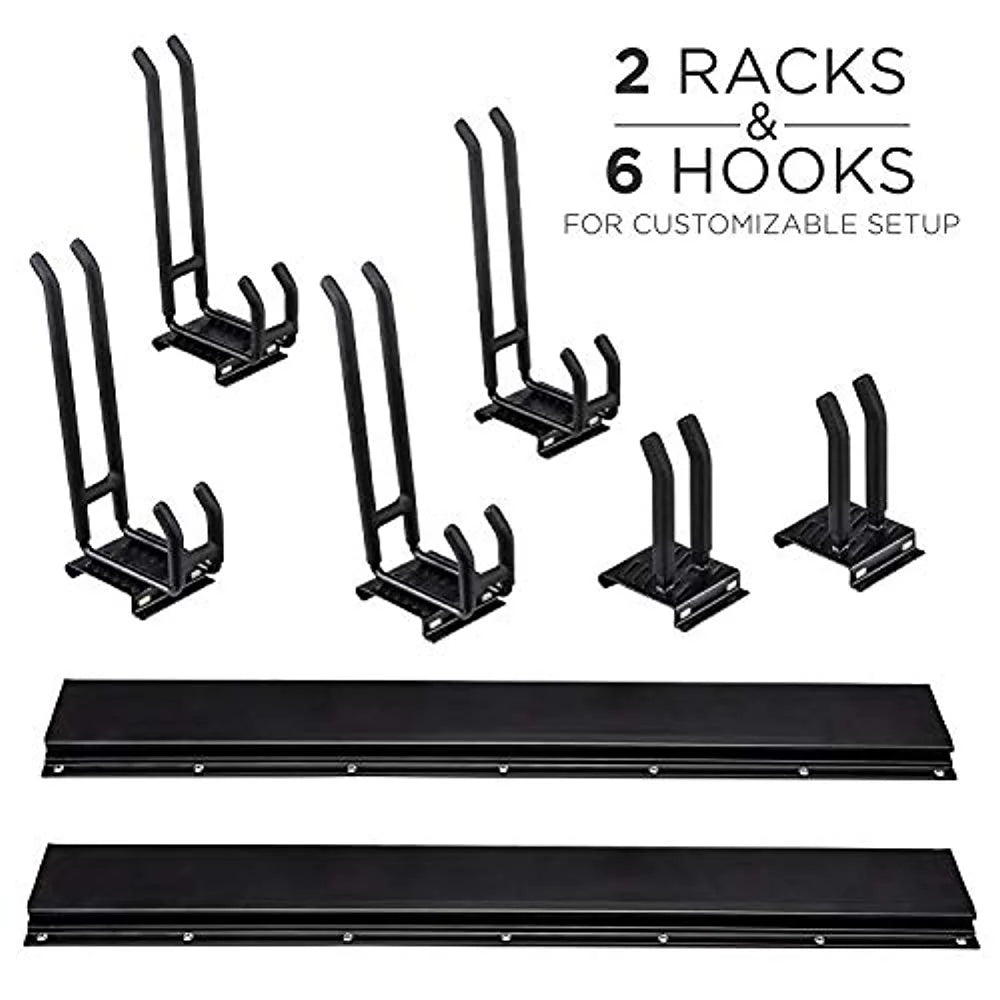 8 Garage Garage Wall Storage Mounted Piece Tool Organizer RaxGo Rack,