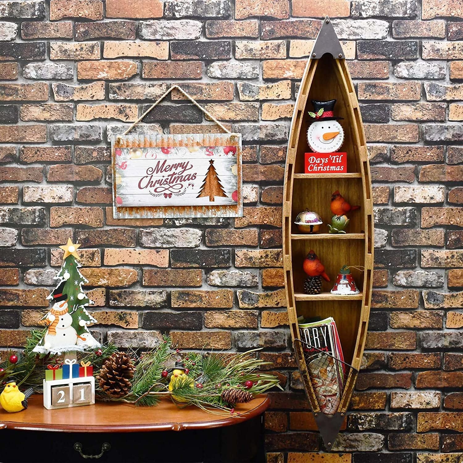 Wall Shelf Shelf Boat Decor Boat Row Wood Home Nautical Decor Hanging