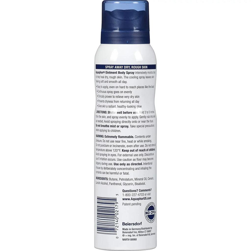 Aquaphor Advanced Therapy Spray Body Ointment