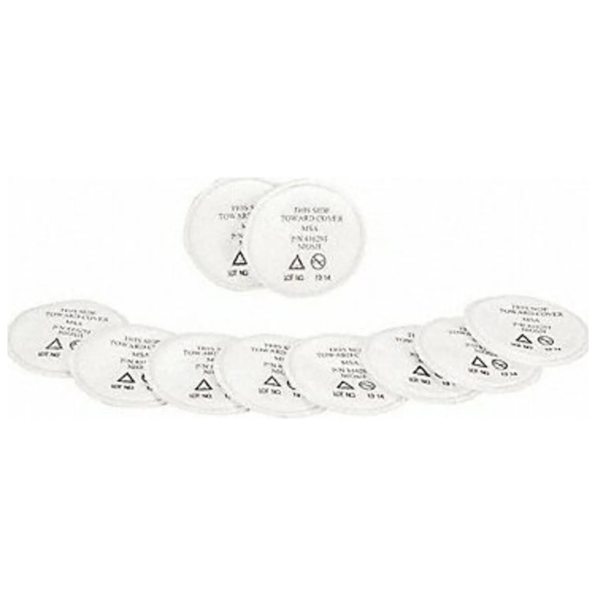816661 Safety Msa Filter,Black,Threaded,PK50