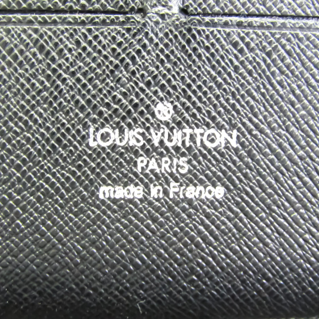 M60632 (Good) Long Men's Noir Wallet (bi-fold) Epi Organizer Pre-Owned Louis Leather Vuitton Epi Zippy