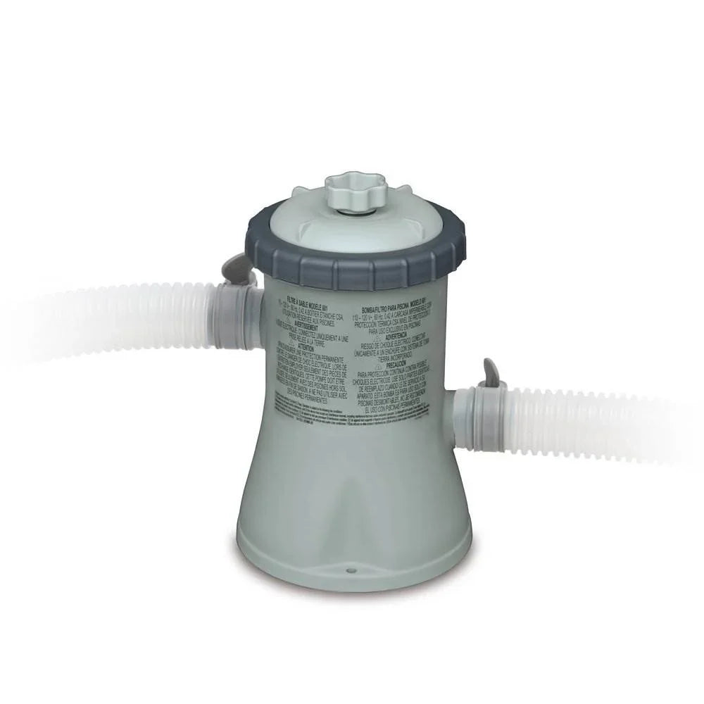 Ft Set Steel Pump Prism 12 Filter In Intex Intex Easy Frame Pool | 30 Pool x