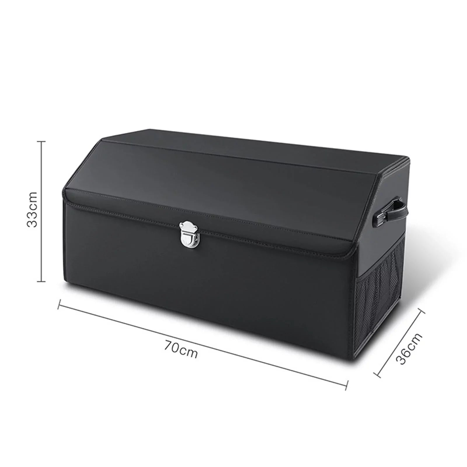 Organizer Foldable L Dustproof with Storage Car Cars for Box Car Bin Handles Trunk