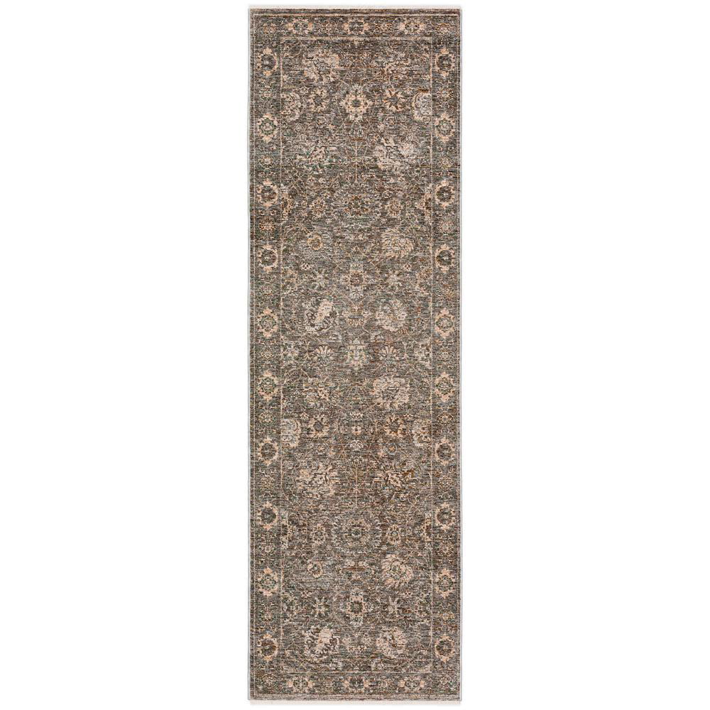 Rug Rugs 2'3" Dalyn YA5 Pewter 7'10" Runner Yarra x