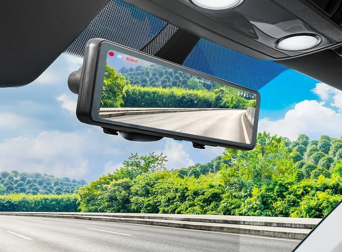 4K Y400 BT532783-1 Mirror Rearview 2-in-1 S UHD & Type Dashcam